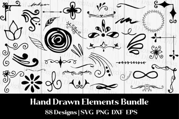 88 Hand-Drawn Elements Bundle SVG: A Practical Guide for Creators and Small Businesses