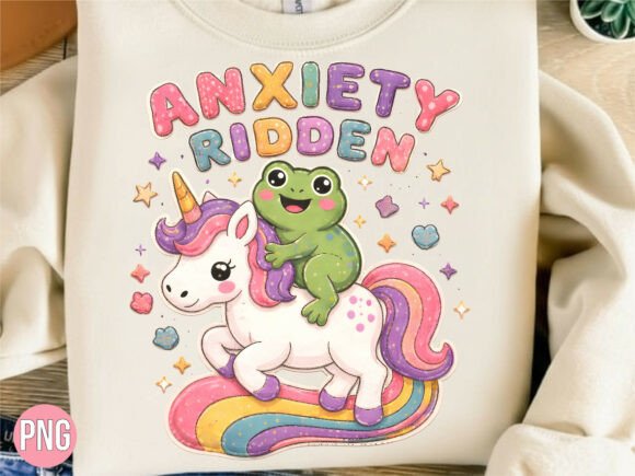 Anxiety Ridden Unicorn Frog PNG Guide