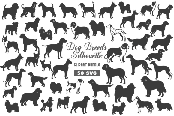 Dog Breeds Vector Silhouette SVG Bundle: A Practical Guide for Designers and Creators