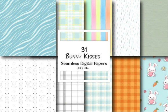 Embracing Whimsy: The Creative Power of Bunny Kisses Digital Papers