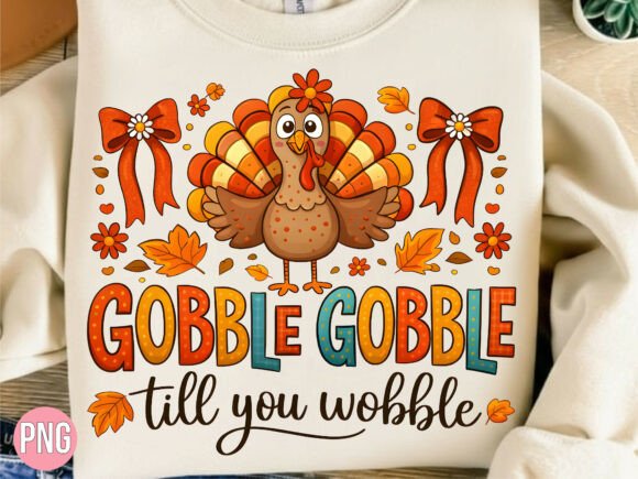 Gobble Till You Wobble Fall Turkey PNG: A Guide to High-Quality Digital Design