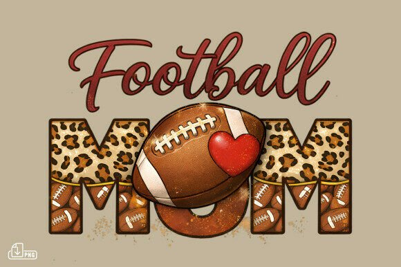 Integrating the Football Mom PNG Heart Game Day Design into Your Creative Workflow