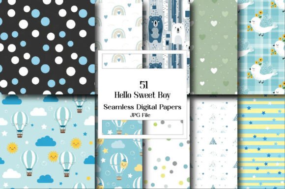 Maximizing Creative Potential with the Hello Sweet Boy Digital Pattern