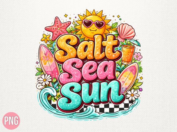 Salt Sea Sun Summer Tropical Shirt PNG: A Guide to High-Quality Digital Design