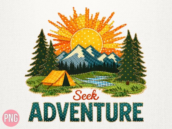Seek Adventure Mountain Camping PNG: A Guide to High-Quality Digital Design