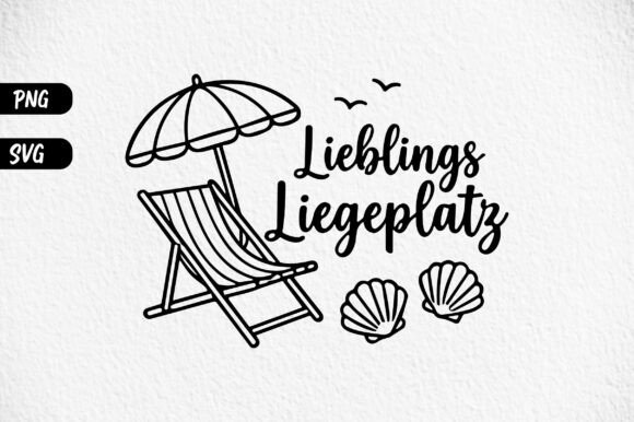 Unlocking Coastal Creativity with the Lieblings Liegeplatz SVG PNG Design