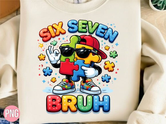 Unlocking Creativity with the Six Seven Bruh Puzzle Piece PNG